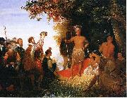 Coronation of Powhatan John Gadsby Chapman